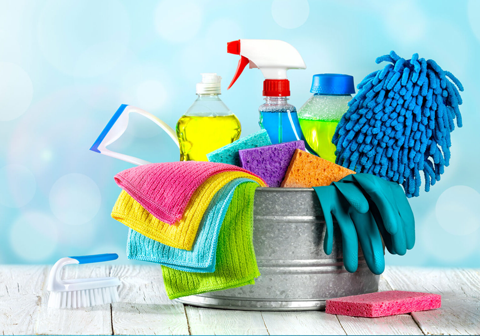 use of chemicals when cleaning